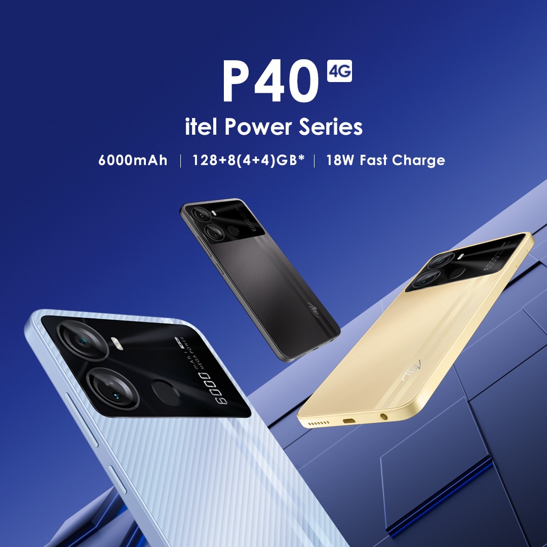 itel P40 Smartphone Featuring Powerful Performance  